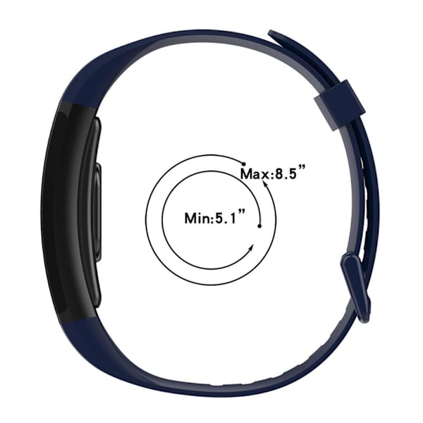 Realme Band klockarmband i silikon - Grå Silvergrå