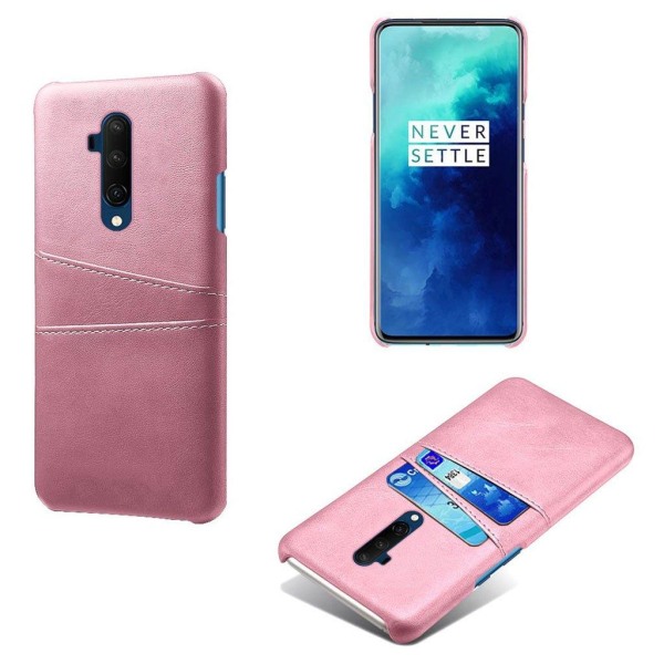 Dual Card OnePlus 7T Pro kuoret - Ruusukulta Pink