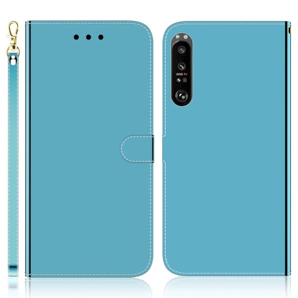 Mirror Sony Xperia 1 III Flip Etui - Blå Blue
