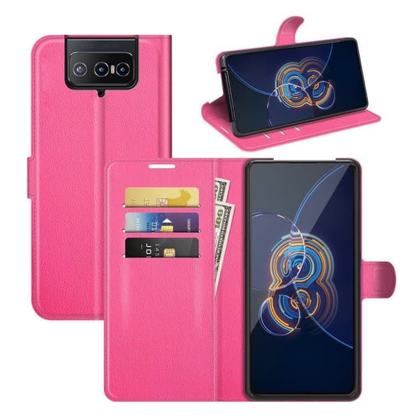 Classic ASUS Zenfone 8 Flip Läppäkotelo - Rose Pink