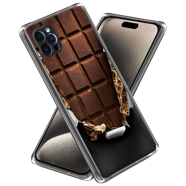 Deco iPhone 15 Pro deksel - Sjokolade Brown