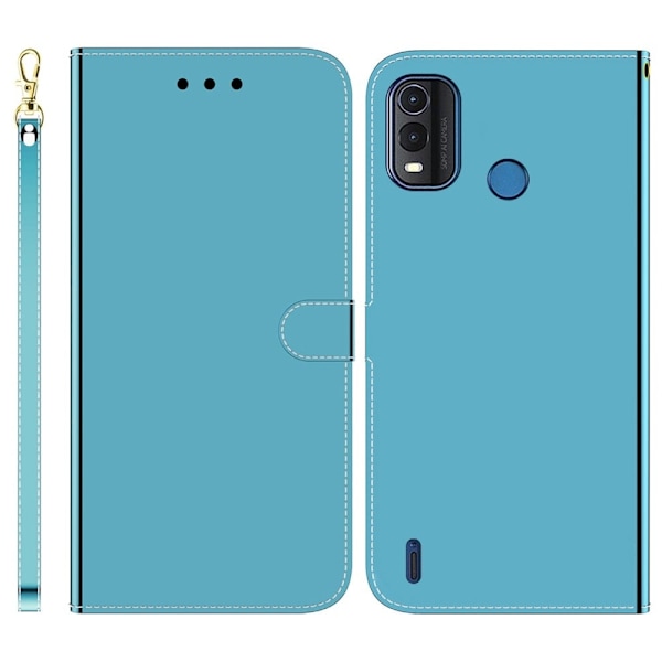 Mirror Nokia G11 Plus Flippetui - Cyan Green