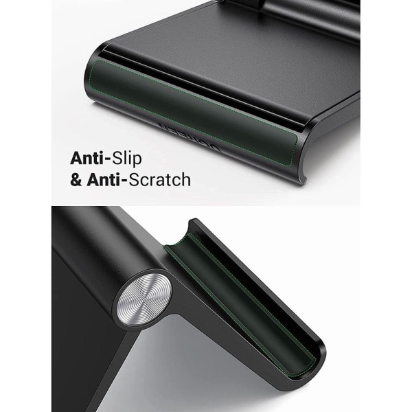 UGREEN adjustable desktop phone mount holder - Black Black