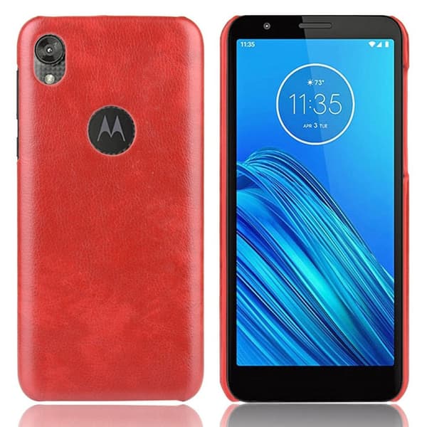 Prestige Motorola Moto E6 etui - Rød Red