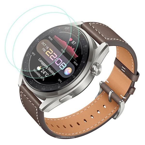 Huawei Watch 3 Pro tempered glass screen protector Transparent