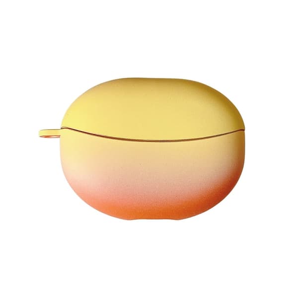 Oppo Enco Free 3 cover i gradientstil - Gul / Orange Yellow