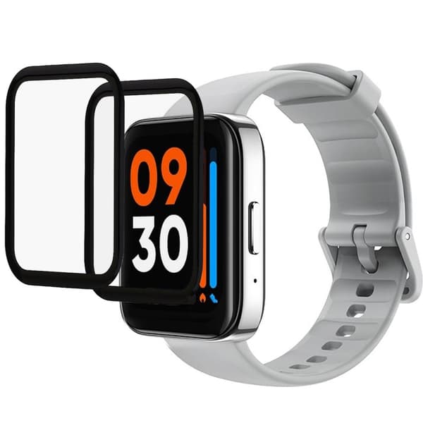 2Pcs Realme Watch 3 HD skærmbeskyttelse Transparent