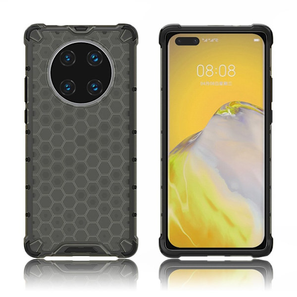 Bofink Honeycomb Huawei Mate 40 Pro Plus skal - Silver/Grå Silvergrå