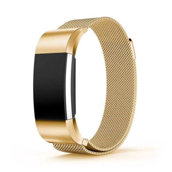 Fitbit Charge 2 Exklusivt metall klockband - Storlek S guld Guld