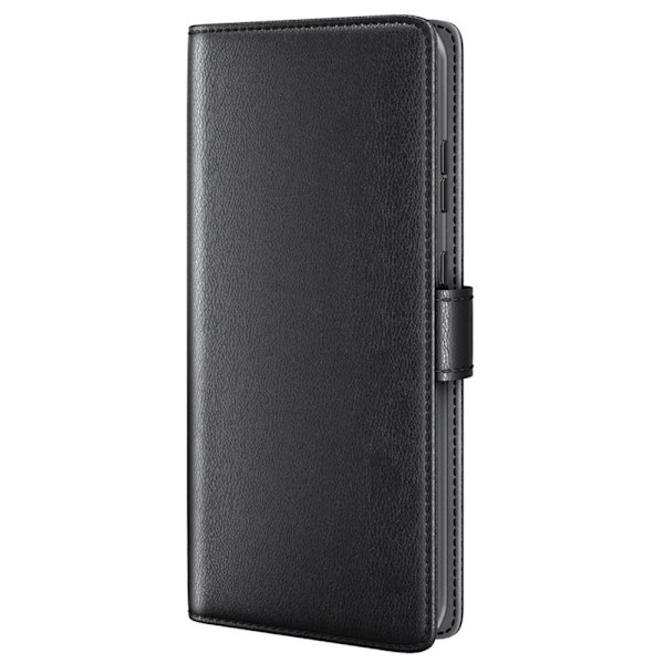 Aito nahkakotelo luottokorttipaikoilla Xiaomi Redmi Note 11S / Xiaomi Redmi Note 11 - Musta Black