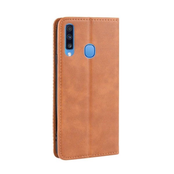 Bofink Vintage  Samsung Galaxy A20s leather etui - Brun Brown