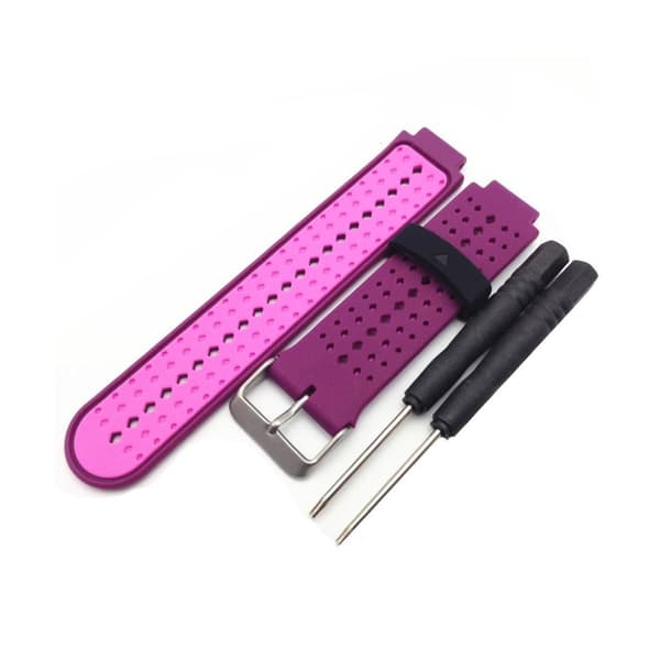 Garmin Forerunner universell klokkereim av silikon - Rosa/Varm Rosa Pink