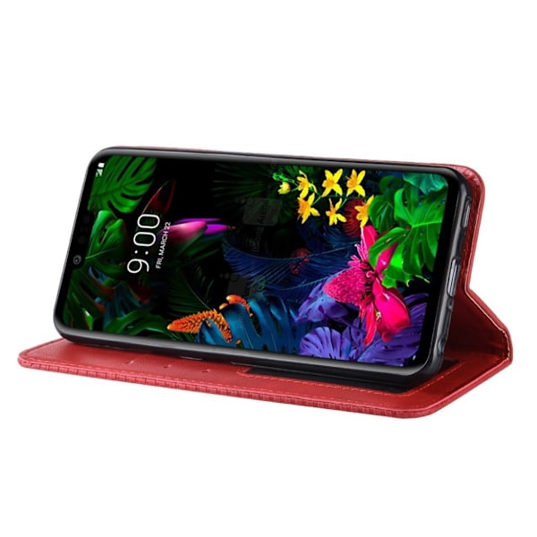 Bofink Vintage LG G8 ThinQ etui - Rød Red
