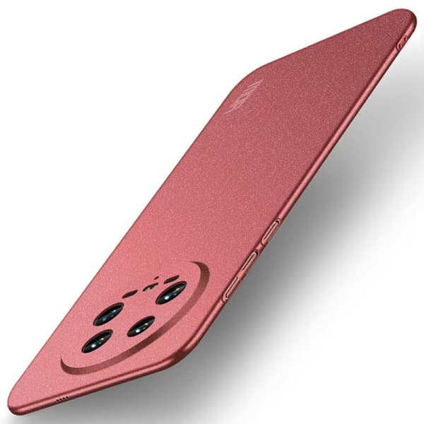 MOFI Xiaomi 14 Ultra slim shield kotelot - Punainen Red