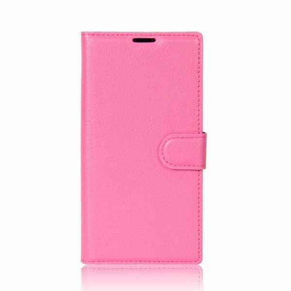 Classic BlackBerry Keyone flip kotelot - Ruusu Pink