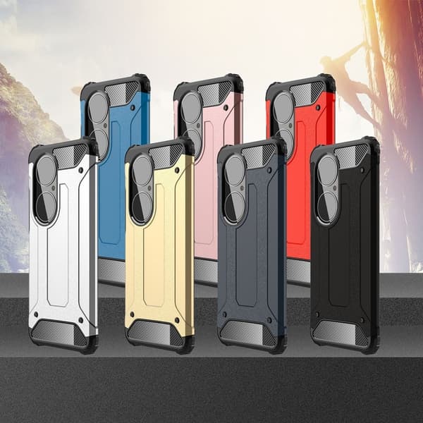 Armour Guard case - Huawei P50 Pro - Sølv Silver grey
