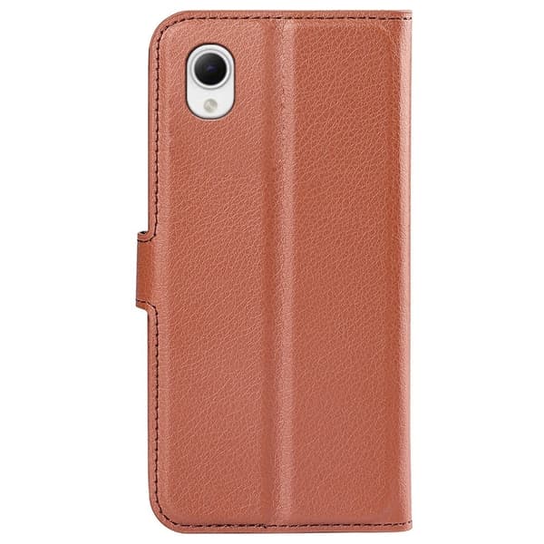 Classic Samsung Galaxy A23e Läppäkotelo - Ruskea Brown