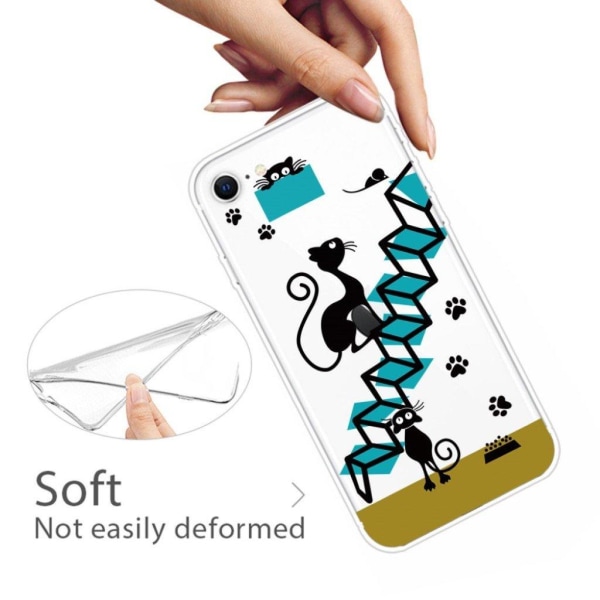 Deco iPhone SE 2020 cover - Flerfarvet Multicolor