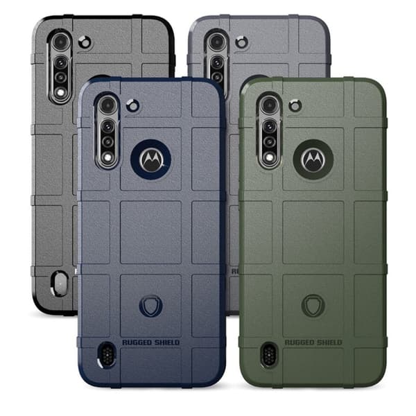 Rugged Shield Cover - Motorola Moto G8 Power Lite - Militærgrøn Green