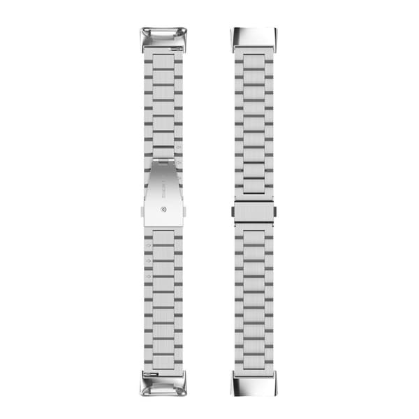 3 klokkeremmer i perlestil til Fitbit Charge 5 - Sølv Silver grey