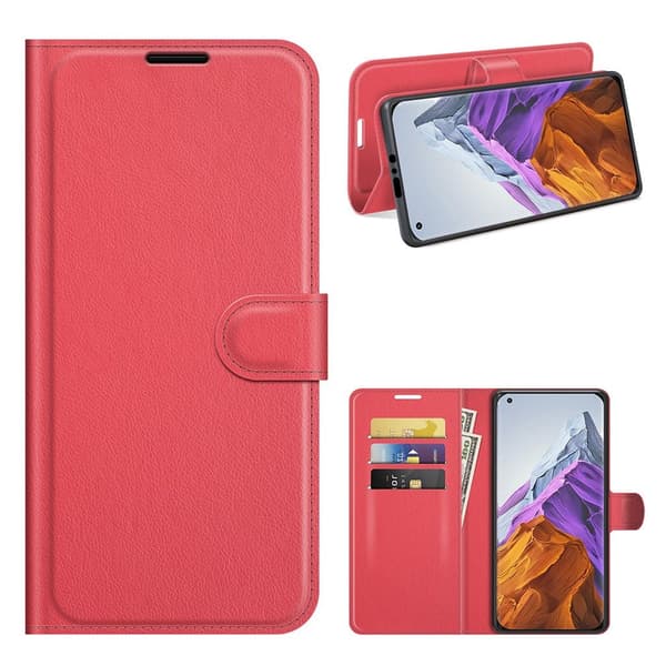 Classic Xiaomi Mi 11 Pro Flip Etui - Rød Red