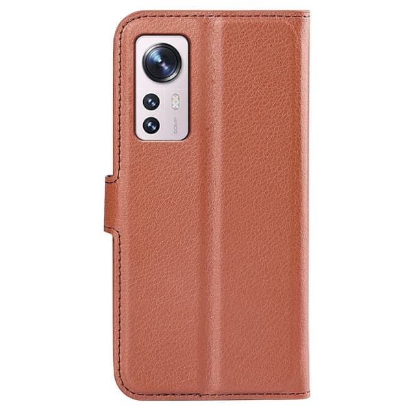 Classic Xiaomi 12 Lite flip etui - Brun Brown