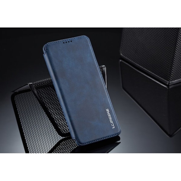 LC.Imeeke läder Huawei P30 Pro fodral - Blå Blå