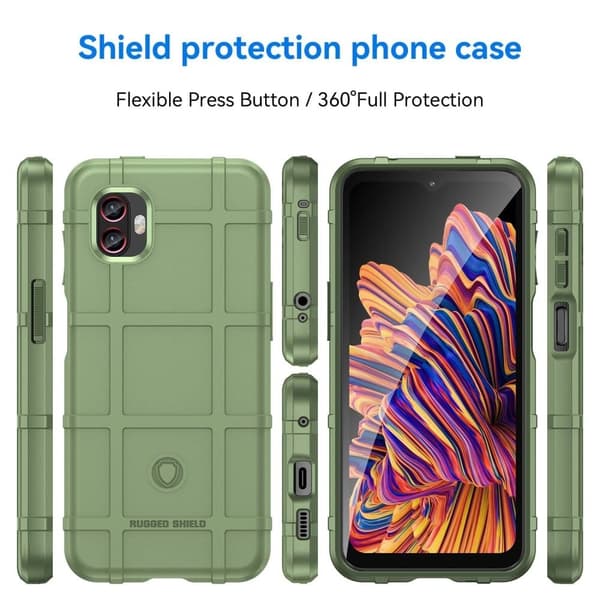 Rugged Shield Etui Samsung Galaxy Xcover 2 Pro / Xcover 6 Pro - Grønn Green