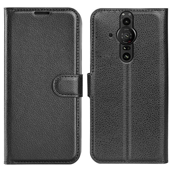 Classic Sony Xperia Pro-I Flip Etui - Sort Black