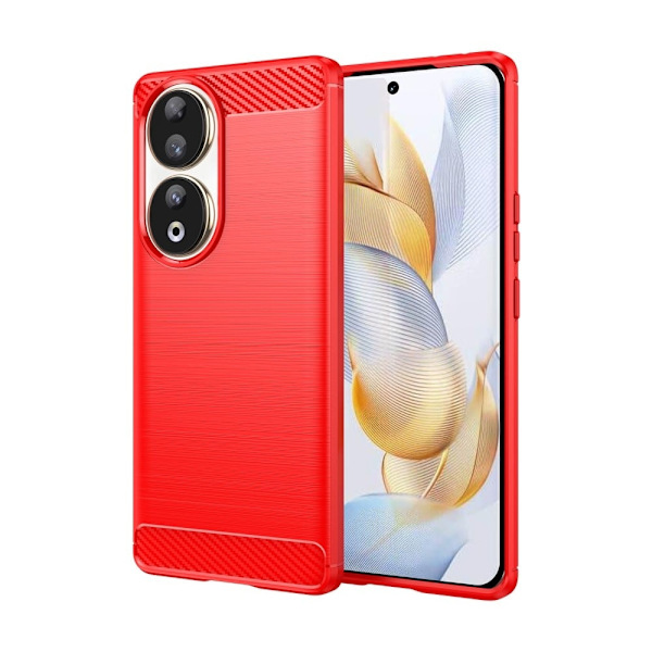 Carbon Flex Suojakotelo Honor 90 - Punainen Red
