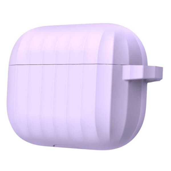 DIROSE AirPods Pro holdbart silikoneetui - Lilla Purple