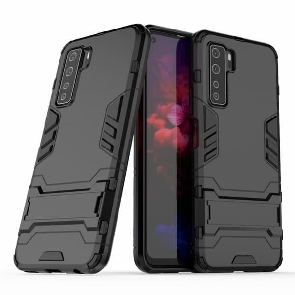Cool Guard deksel - Huawei P40 Lite 5G - Svart Black