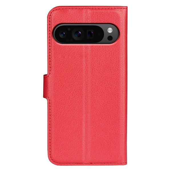 Klassisk Google Pixel 9 Pro XL flip etui - Rød Red