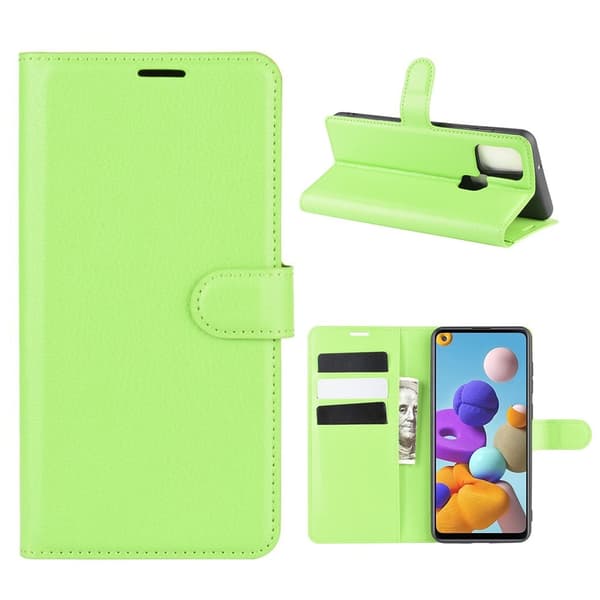 Classic Samsung Galaxy A21s kotelot - Vihreä Green