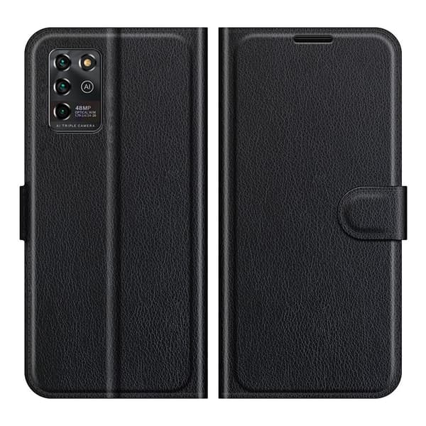 Classic ZTE Blade V30 Vita Flip Etui - Sort Black
