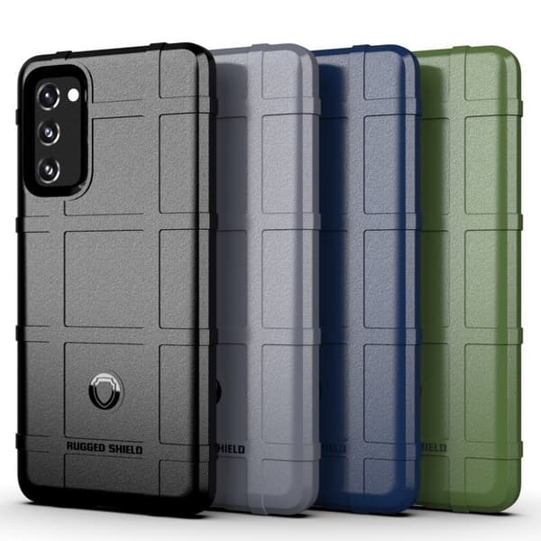 Rugged Shield Samsung Galaxy S20 FE 5G / Samsung Galaxy S20 FE kotelot - Musta Black