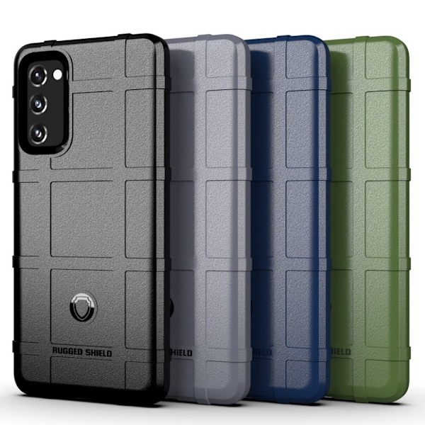 Rugged Shield Samsung Galaxy S20 FE 5G / Samsung Galaxy S20 FE skal - Svart Svart