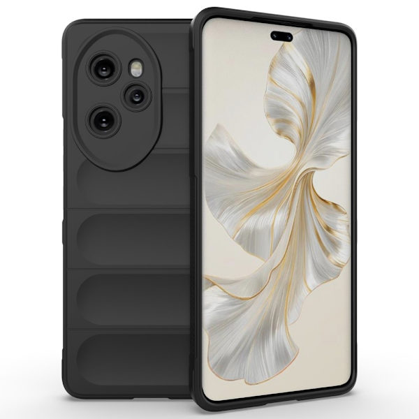 Blødt grebsformet Honor 100 Pro cover - Sort Black