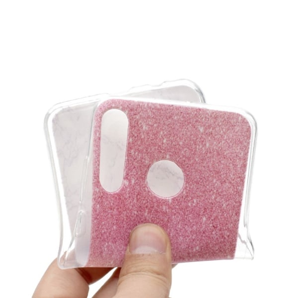Deco Samsung Galaxy A70e Cover - Farvet Mønster Pink