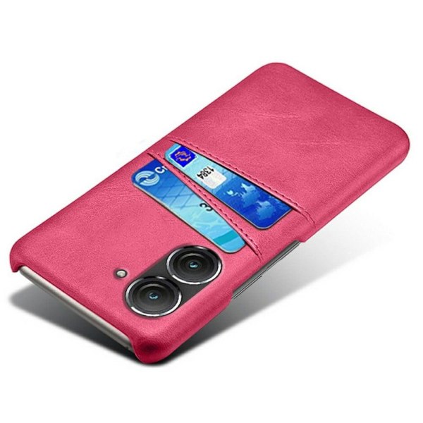 Dual Card Etui ASUS Zenfone 9 - Rose Pink