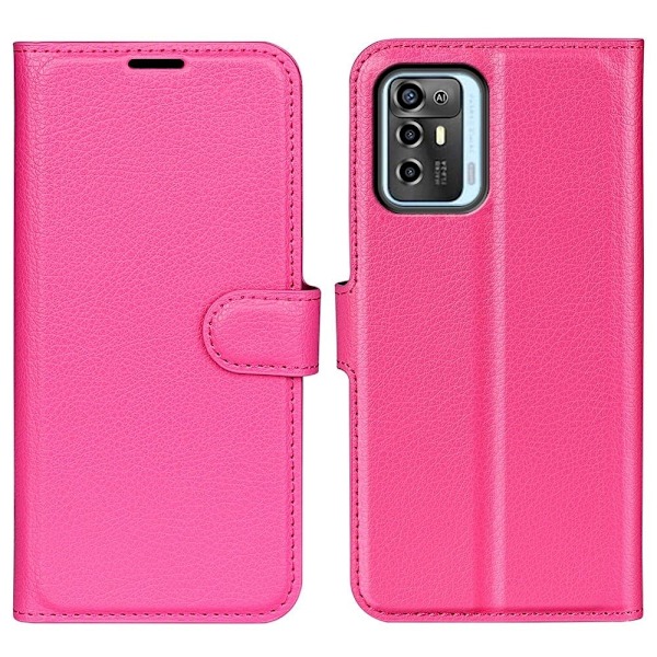 Classic ZTE Blade A72 fodral - Rosa Rosa
