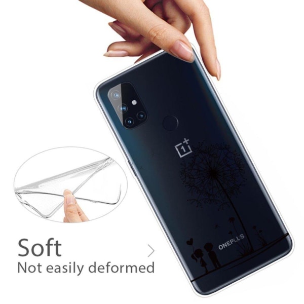 Deco OnePlus Nord N10 5G etui - Couple / mælkebøtte Black