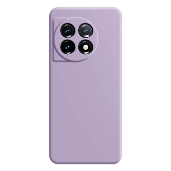 Viistetty pudotuksenesto kumipäällysteinen kansi OnePlus 11:lle - Violetti Purple