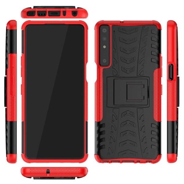Offroad case - LG Stylo 7 4G - Rød Red