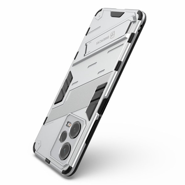 Stöttåligt Xiaomi Redmi Note 12 Pro hybridskal - Silver/Grå Silvergrå