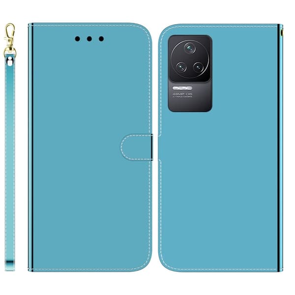 Mirror Xiaomi Redmi K50 / Xiaomi Redmi K50 Pro flip-etui - Blå Blue