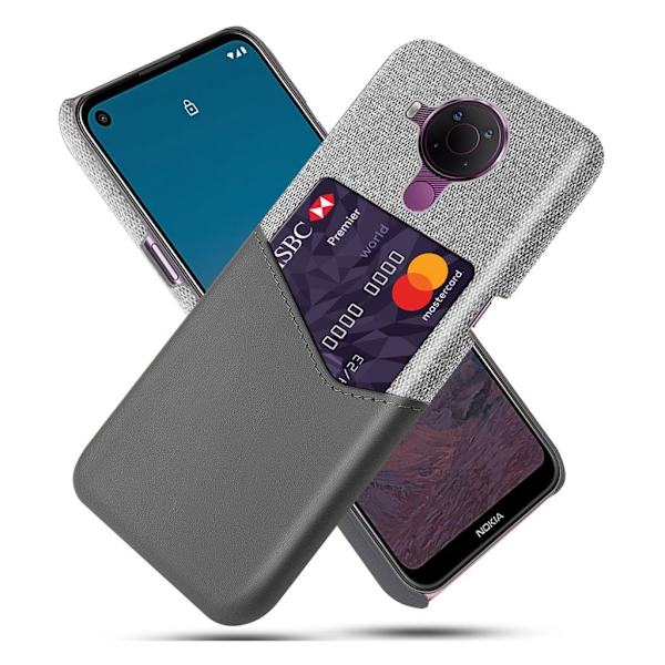 Bofink Nokia 5.4 Card Deksel - Grå Silver grey