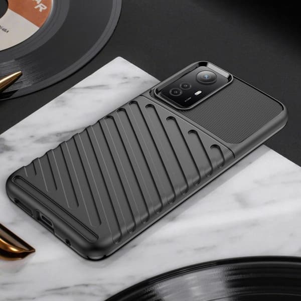 Thunder Xiaomi Redmi Note 12S skal - Svart Svart
