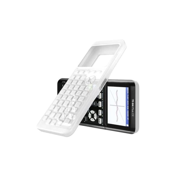 Texas Instruments TI-84 Plus CE silikone etui - Hvid White
