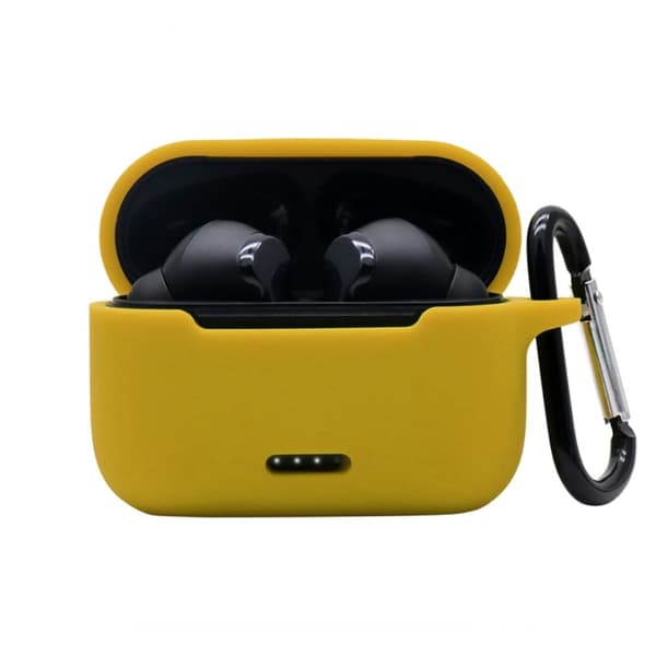 TOZO NC2 silikoneetui med karabinhage - Gul Yellow